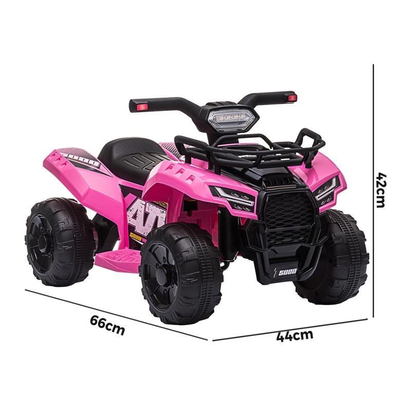 Mazam Ride On Car Electric ATV Bike Vehicle for Toddlers Kids Pink
