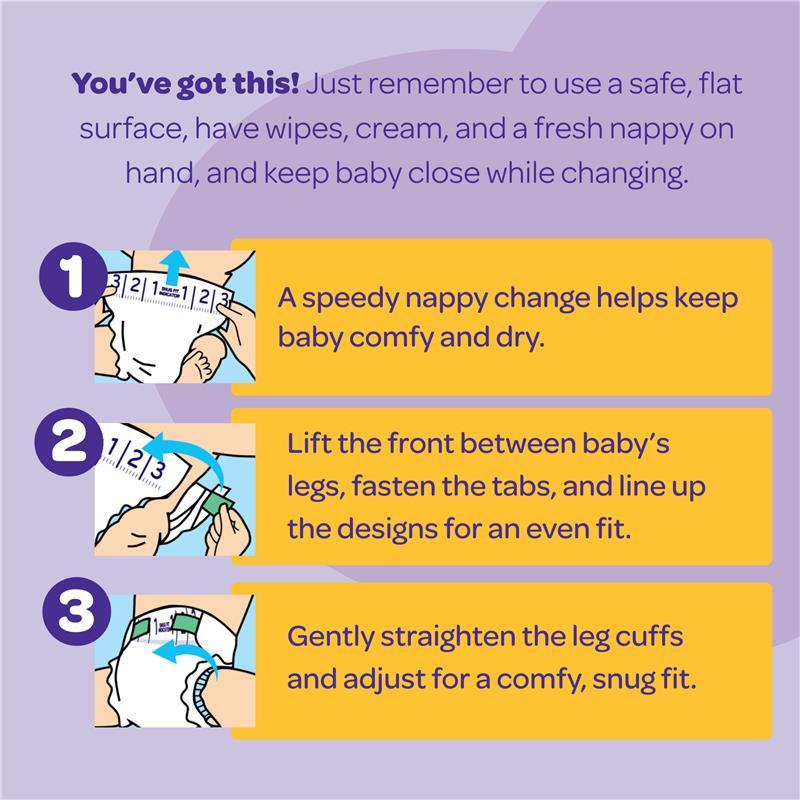 BabyLove Cosifit Nappies Size 6 (15-25kg) Jumbo 48 Pack