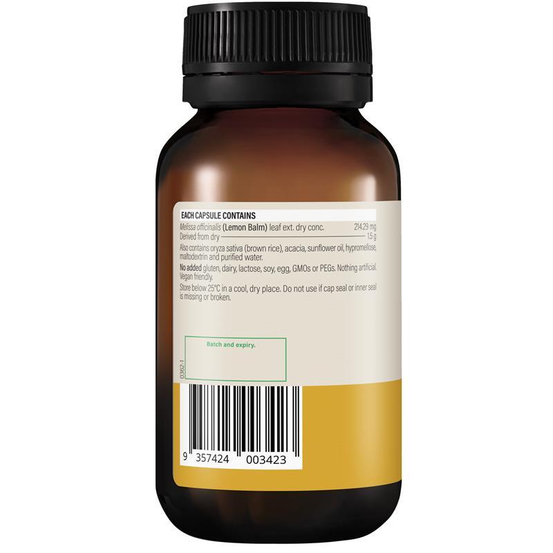 Wanderlust High Strength Lemon Balm 90 Capsules