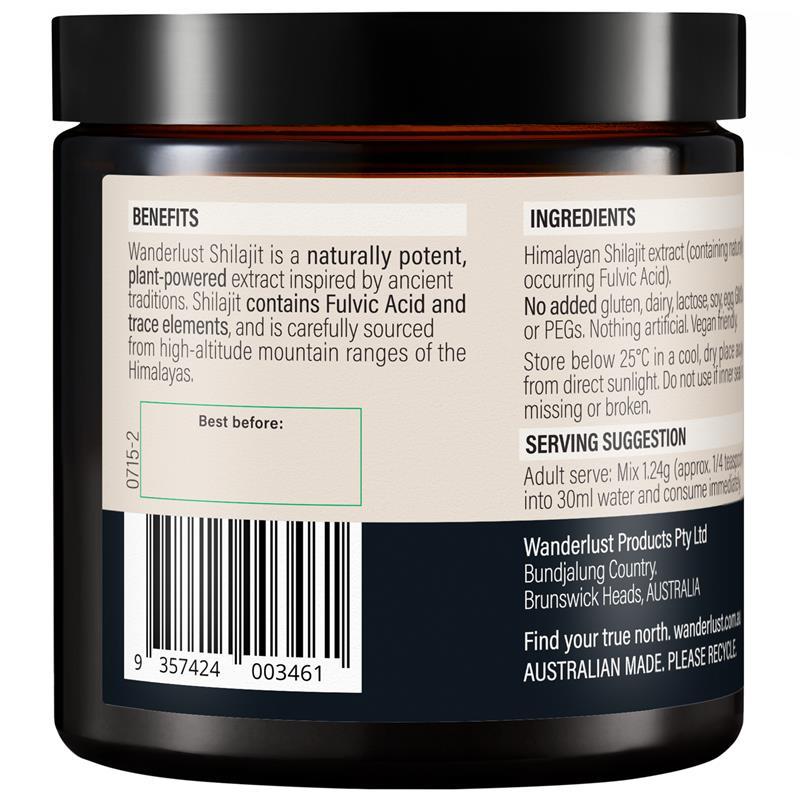 Wanderlust Shilajit Powder 50g
