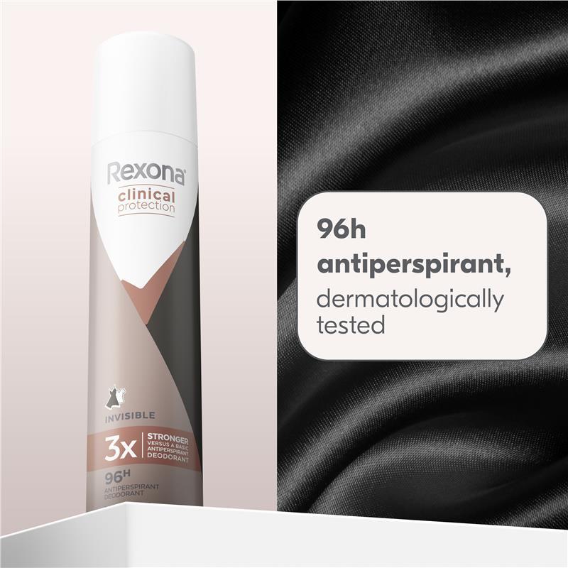 Rexona Women Clinical Protection Antiperspirant Aerosol Invisible 180ml