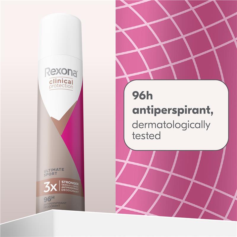 Rexona Women Clinical Protection Antiperspirant Aerosol Ultimate Sport 180ml