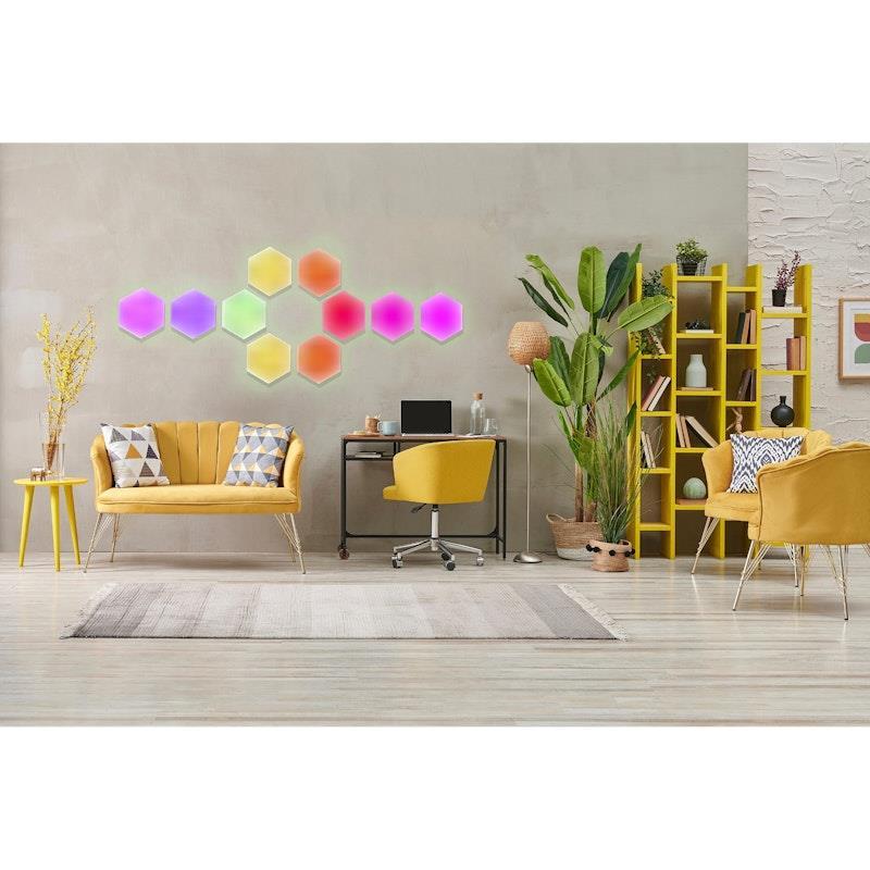 Laser Smart Home DIY Hexagon Light Multicolor