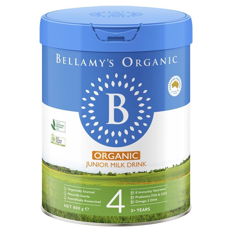 Bellamys Organic Step 4 Junior Milk Drink 800g
