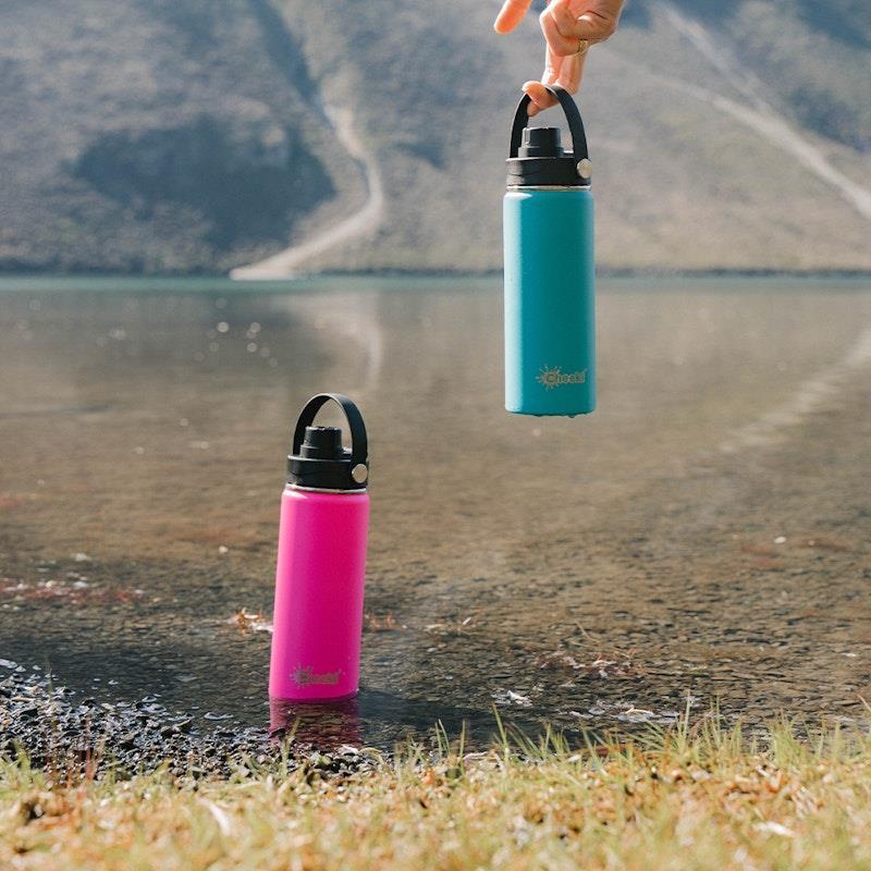 Cheeki 600ml Insulated Adventure Bottle Magenta