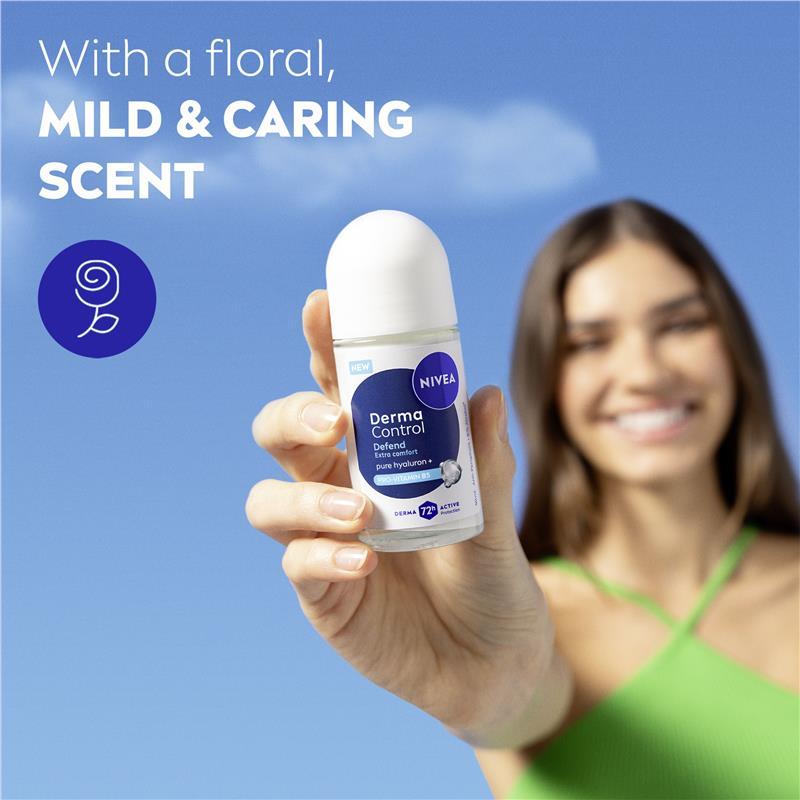 NIVEA Women Deodorant Roll On Derma Control Defend 50ml