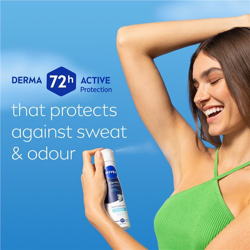 NIVEA Women Deodorant Aerosol Derma Control Defend 250ml