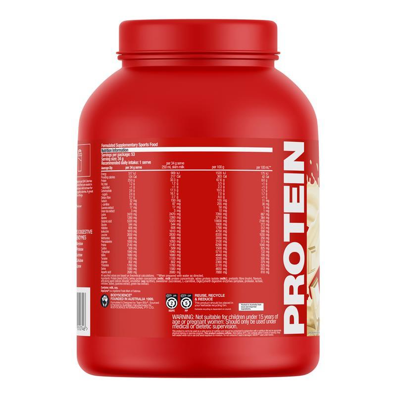 BSc Shred Protein Vanilla 1.8kg Tub