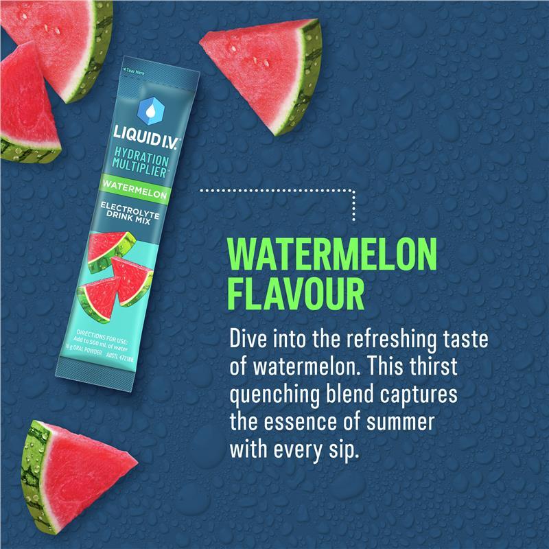 Liquid IV Hydration Watermelon 24 Sachets