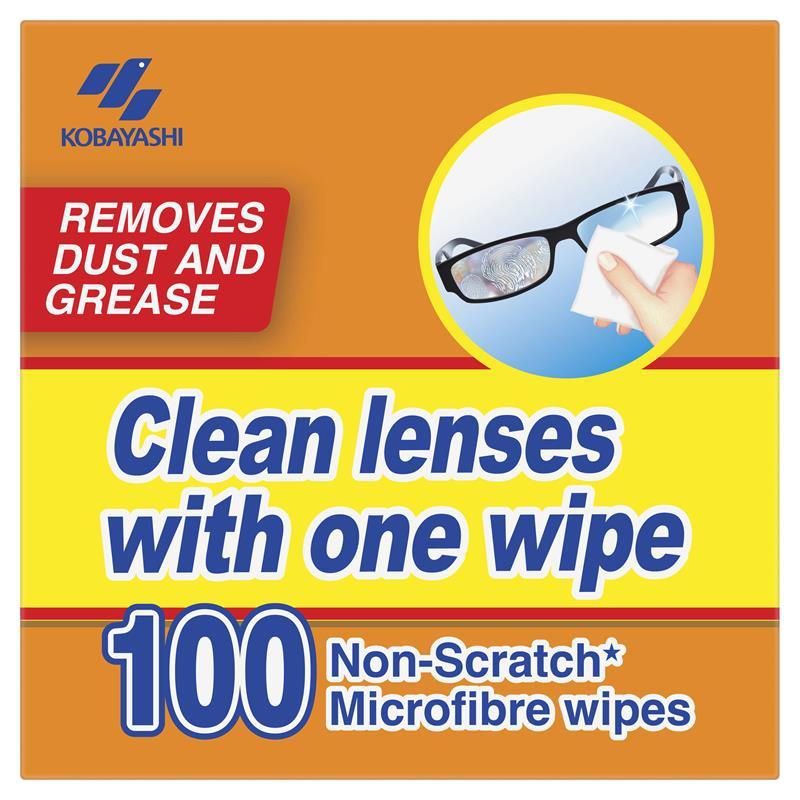 Clearwipe Lens Cleaner 100 Wipes