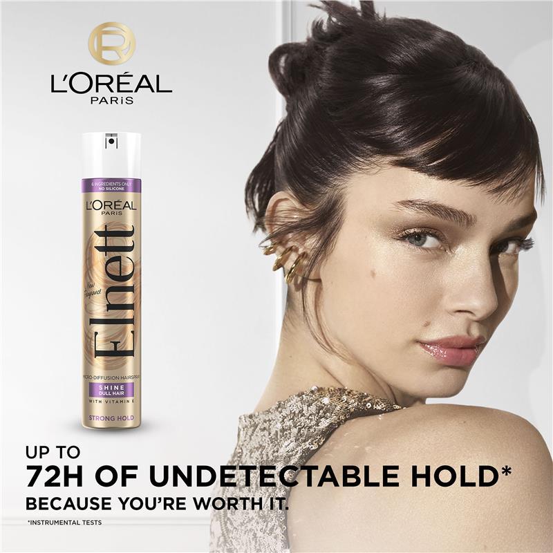 L'Oreal Elnett Lumi Hairspray For Dull Hair 400ml