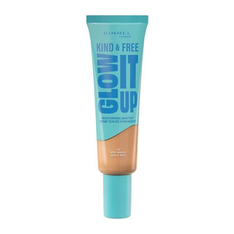 Rimmel Kind & Free Glow It Up Moisturising Skin Tint 150 Rose Vanilla