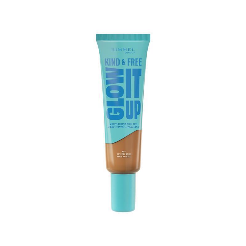 Rimmel Kind & Free Glow It Up Moisturising Skin Tint 400 Natural Beige