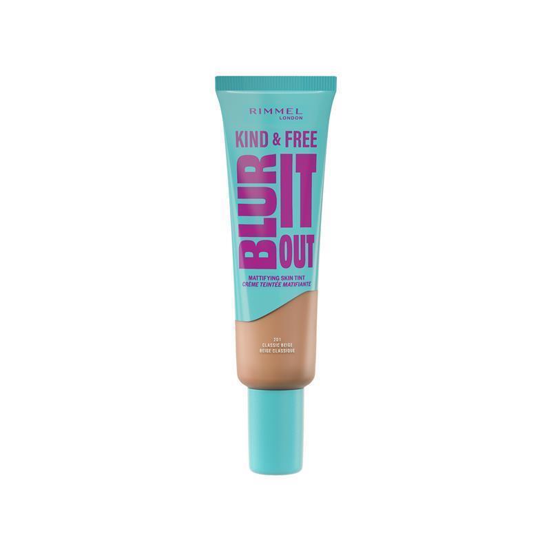 Rimmel Kind & Free Blur It Out Mattifying Skin Tint 201 Classic Beige