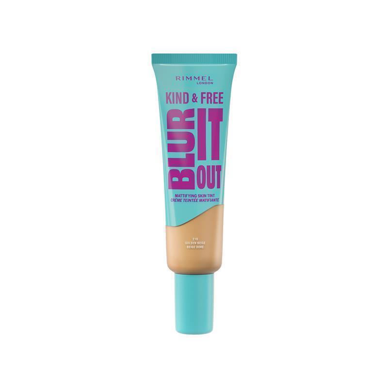 Rimmel Kind & Free Blur It Out Mattifying Skin Tint 210 Golden Beige