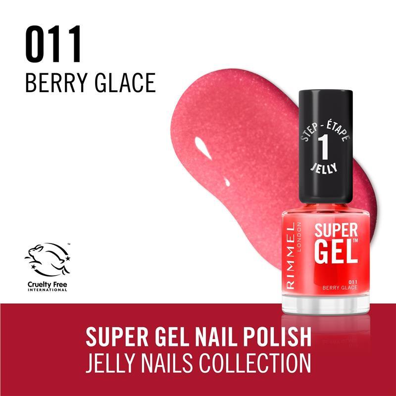 Rimmel Super Gel Nail Polish 11 Berry Glace