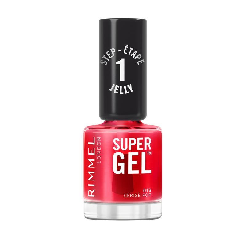 Rimmel Super Gel Nail Polish 16 Cerise Pop
