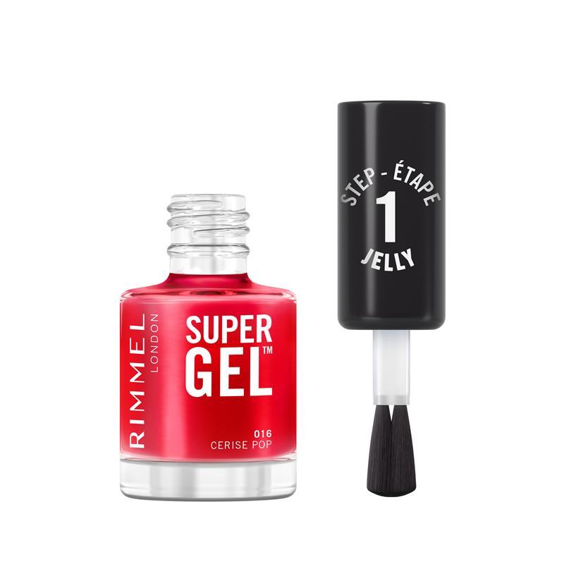 Rimmel Super Gel Nail Polish 16 Cerise Pop