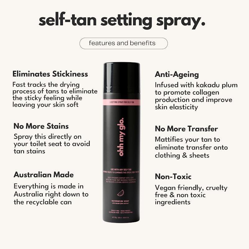 Ohh My Glo Setting Spray for Self-Tan 296ml