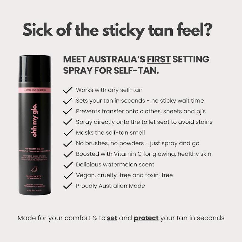 Ohh My Glo Setting Spray for Self-Tan 296ml