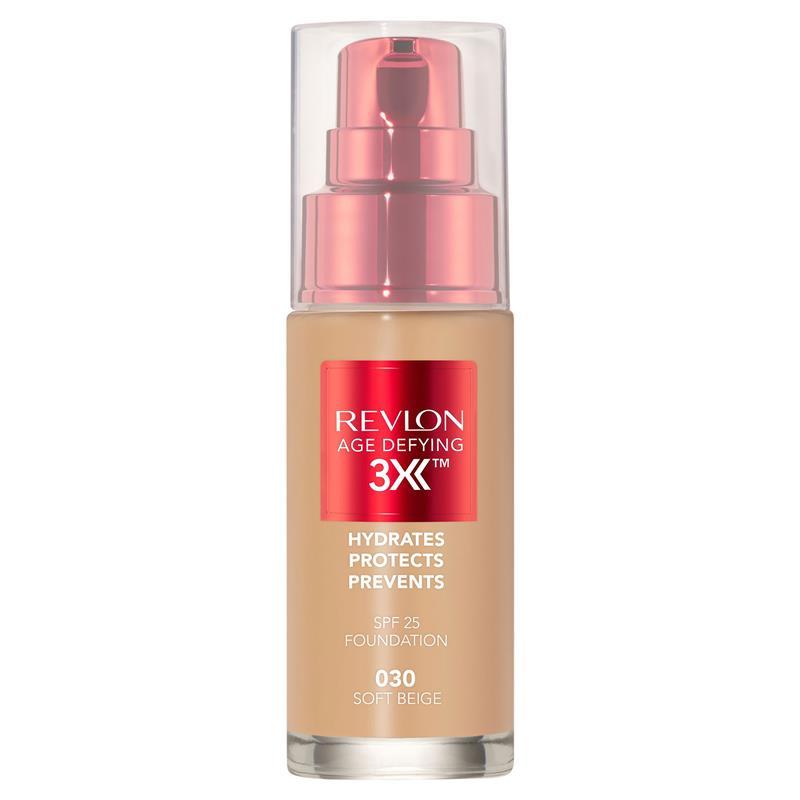 Revlon Age Defying 3X Foundation Soft Beige
