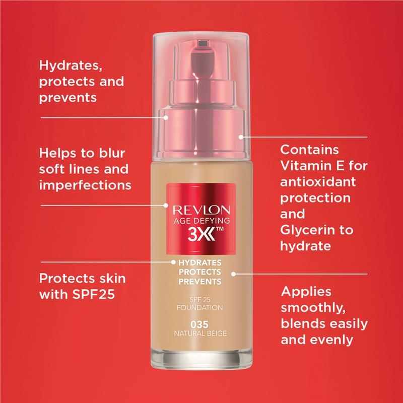 Revlon Age Defying 3X Foundation Early Tan