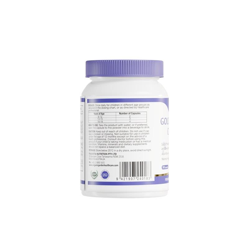Organic Garden Gold Growth Capsule 90 Capsules