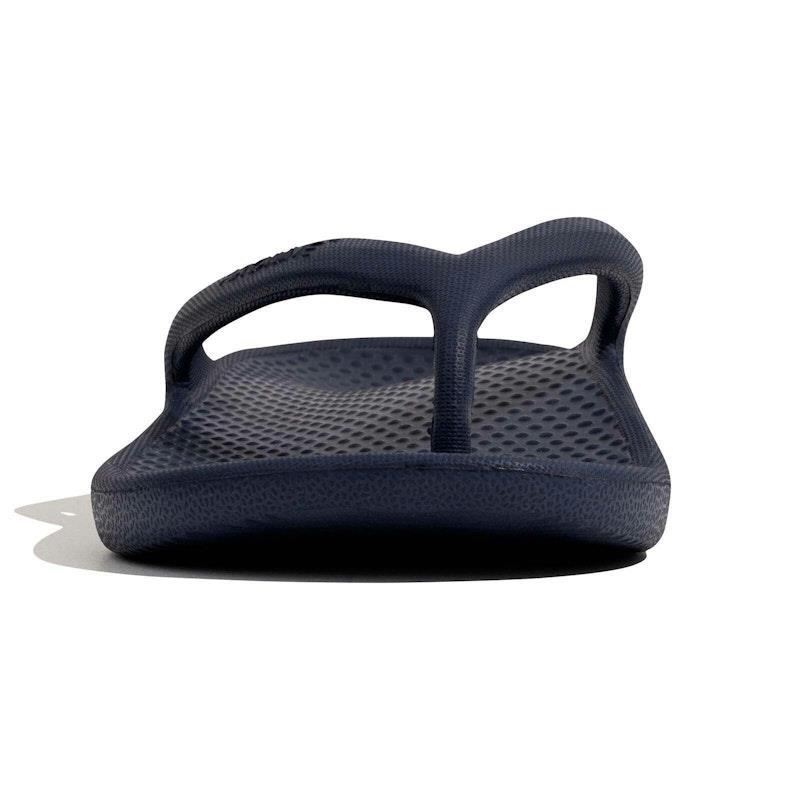 Archline Orthotic Foam Thongs Arch Support Flip Flops Orthopedic Rebound - Navy Euro Size 40