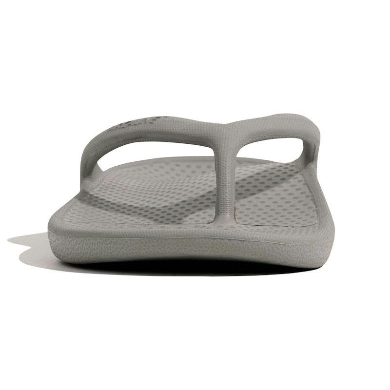 Archline Orthotic Foam Thongs Arch Support Flip Flops Orthopedic Rebound - Grey Euro Size 43