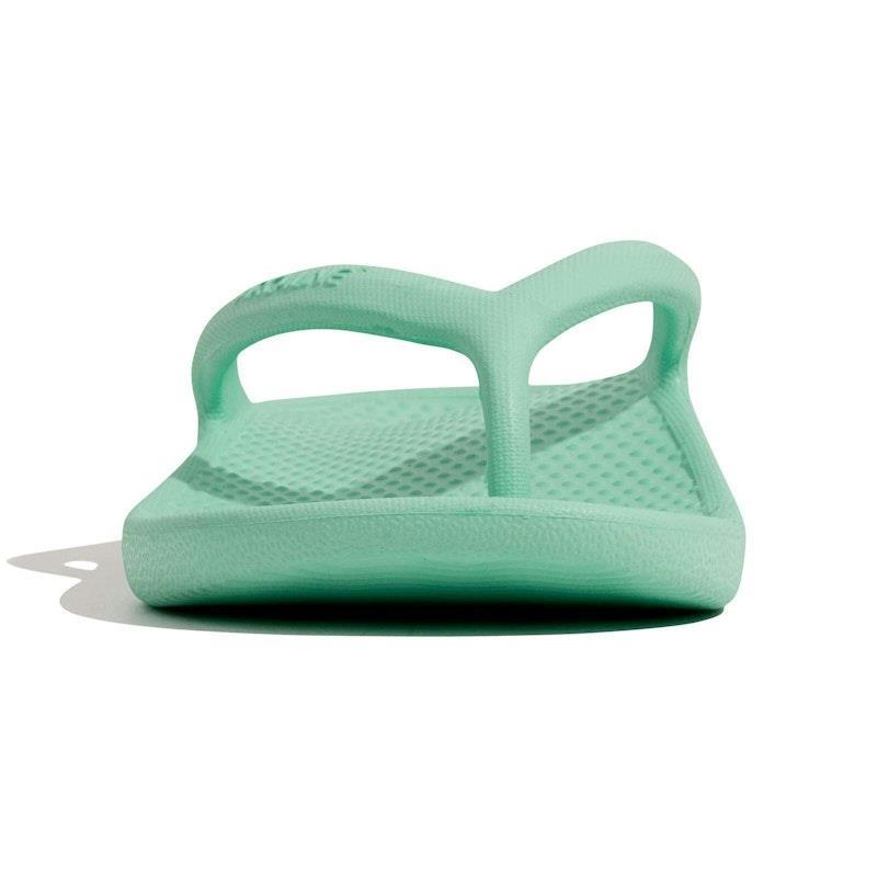 Archline Orthotic Foam Thongs Arch Support Flip Flops Orthopedic Rebound - Mint Green Euro Size 42