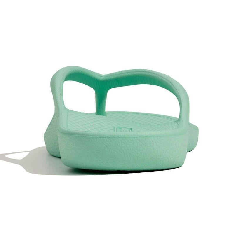 Archline Orthotic Foam Thongs Arch Support Flip Flops Orthopedic Rebound - Mint Green Euro Size 42