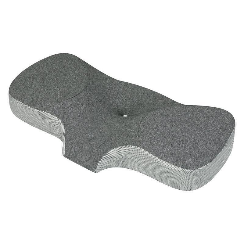 DreamZ Memory Foam Cervical Neck Pillow Grey