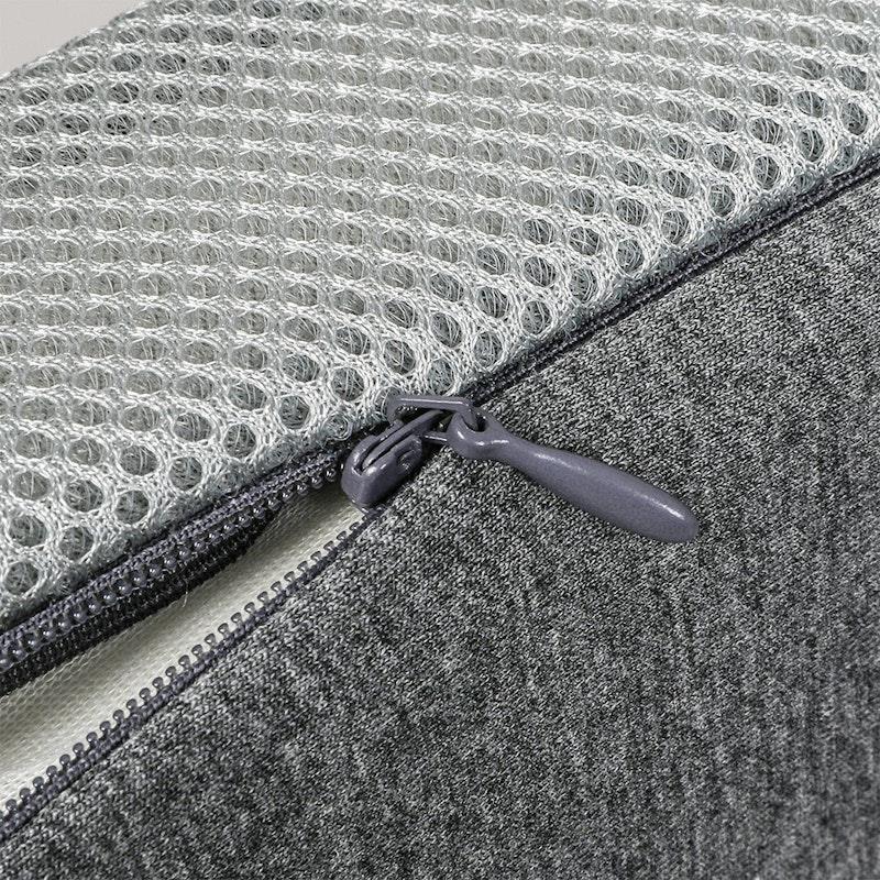 DreamZ Memory Foam Cervical Neck Pillow Grey