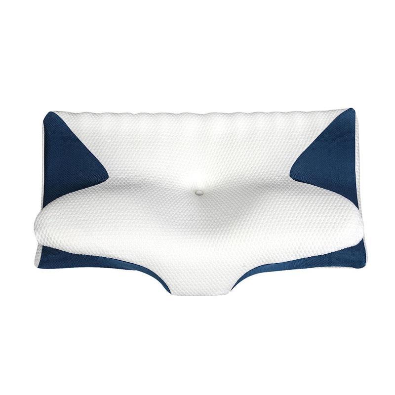 DreamZ Cervical Memory Foam Pillow Blue