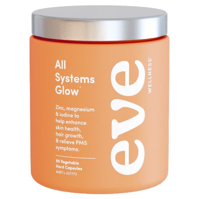 Eve Wellness All Systems Glow 90 Capsules