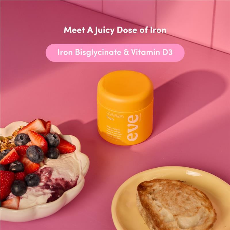 Eve Wellness A Juicy Dose Of Iron 30 Capsules