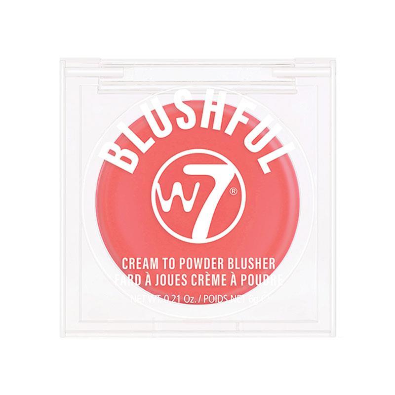 W7 Blushful Cream To Powder Soft Focus Colour Fiery
