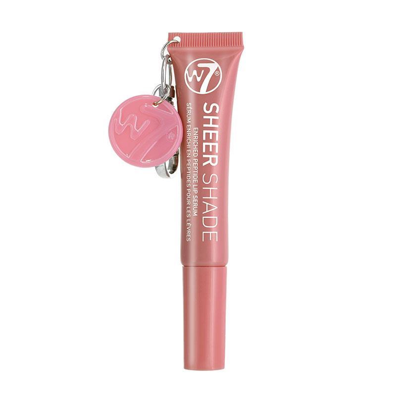 W7 Sheer Shade Enriched Peptide Lip Serum with Key Ring Mauve Muse