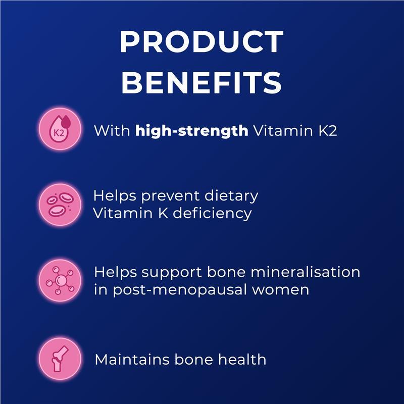 Ostelin Vitamin K2 120 Capsules Exclusive Size