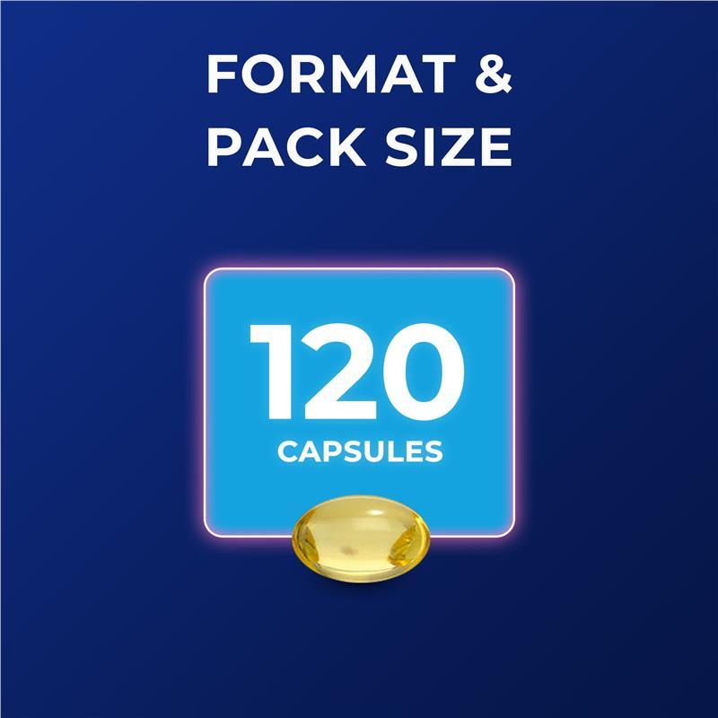 Ostelin Vitamin D3 & K2 120 Capsules Exclusive Size
