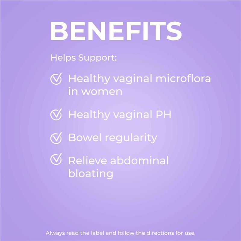 Promensil Vaginal Flora & Debloat Women’s Probiotic 30 Capsules