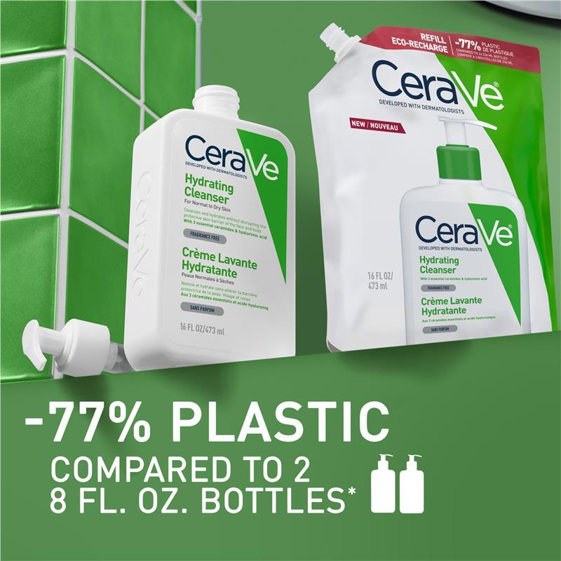 CeraVe Hydrating Cleanser Eco-Recharge Refill 473ml