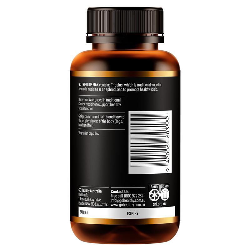 GO Healthy Tribulus Max 120 Hard Capsules