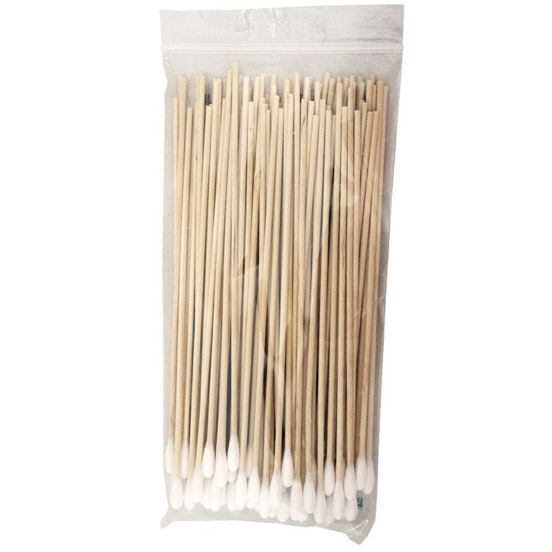 Livingstone Cotton Tip Applicator Single Tipped Wooden Stem 15cm 100 Pieces/Bag