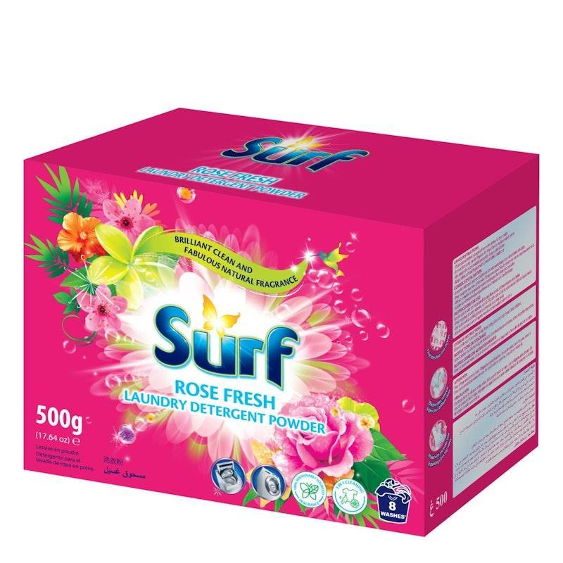 Surf 500g Laundry Detergent Powder Rose Fresh 20 Pack