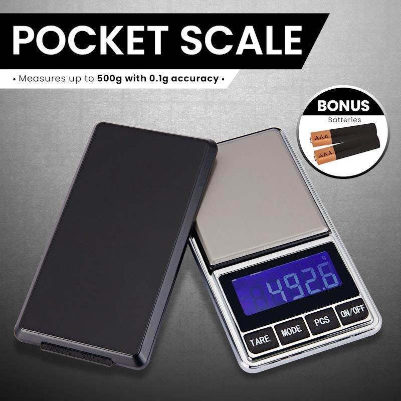 Klika 500g Digital Pocket Scales 1Unit