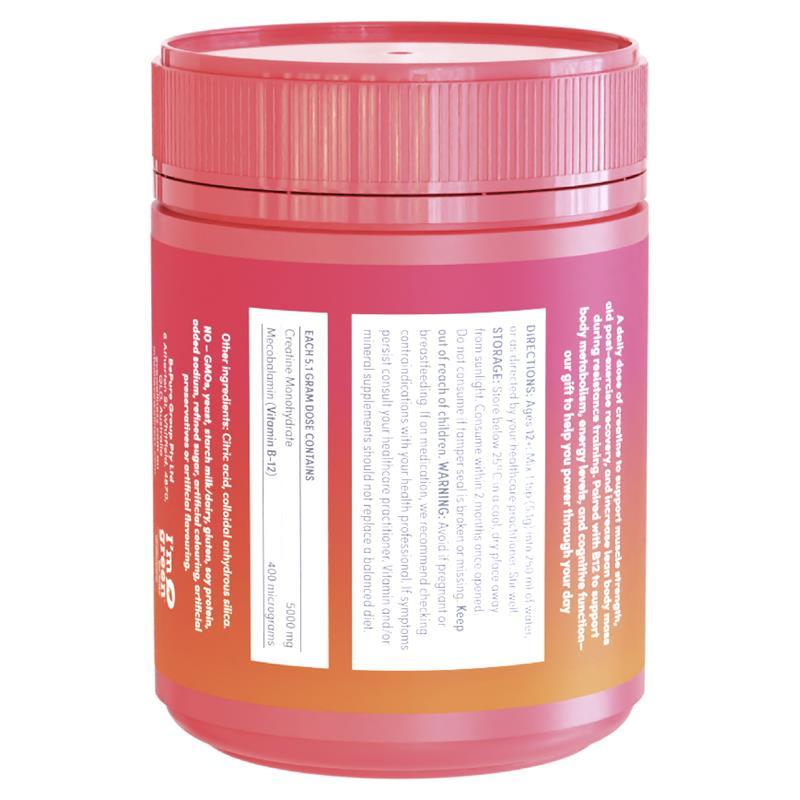 Eve Wellness A Juicy Dose of Creatine + B12 153g Oral Powder
