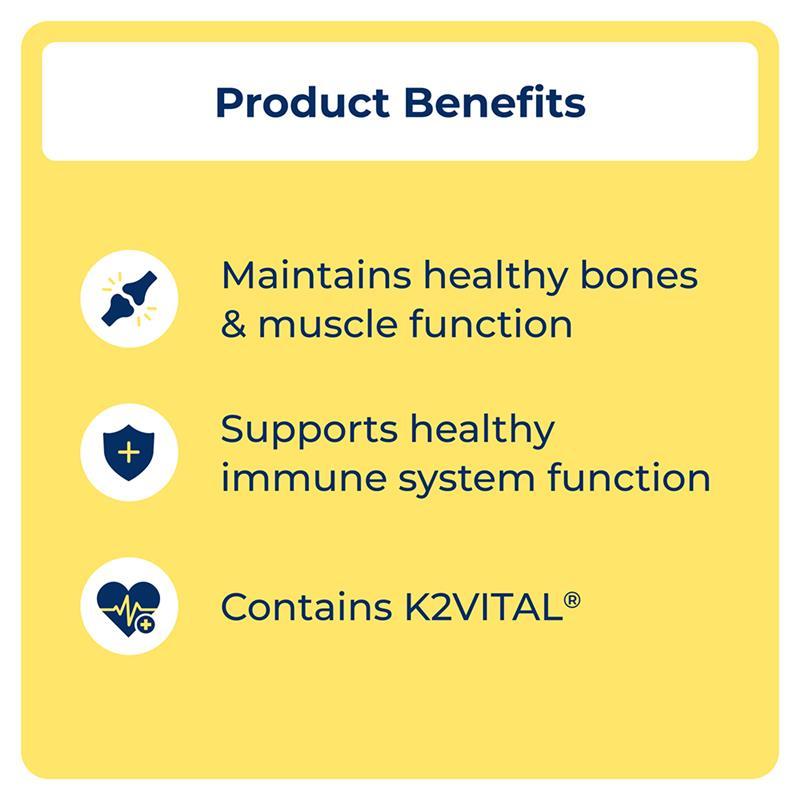 OsteVit-D Vitamin D3 + K2 60 Capsules