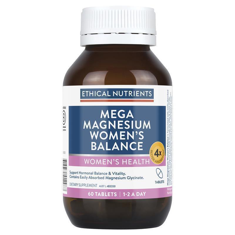 Ethical Nutrients Mega Magnesium Women’s Balance 60 Tablets