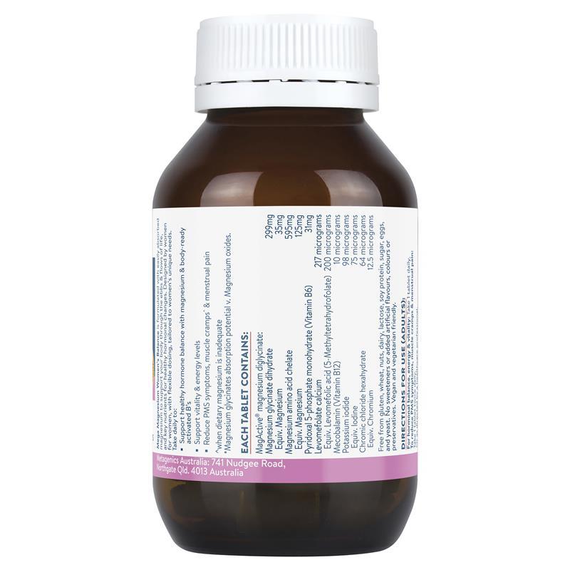 Ethical Nutrients Mega Magnesium Women’s Balance 60 Tablets